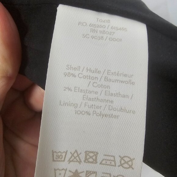 Boden Mini Skirt Velour Black Rust Polka Dot Mod Twee Retro 6P - Picture 8 of 10